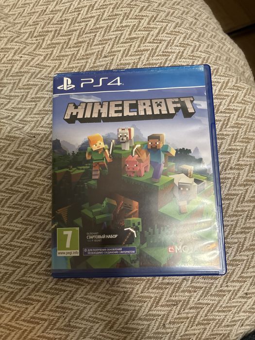 Диск ps4 minecraft