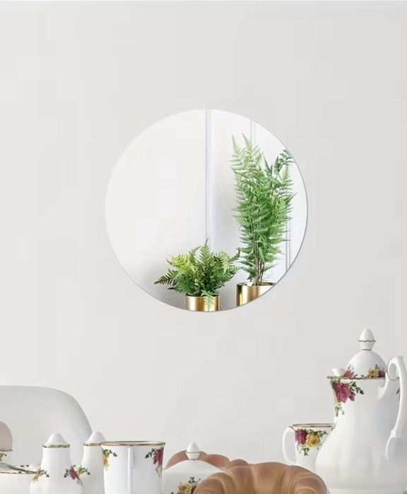 Акрилове дзеркало 40×40 см, 2 шт