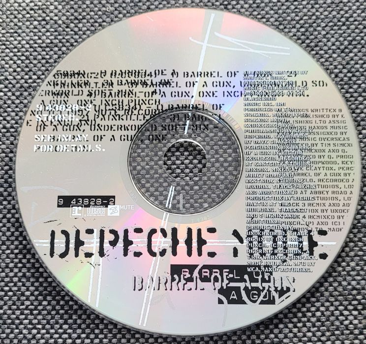 Depeche Mode Barrel Of A Gun USA CD Maxi Single