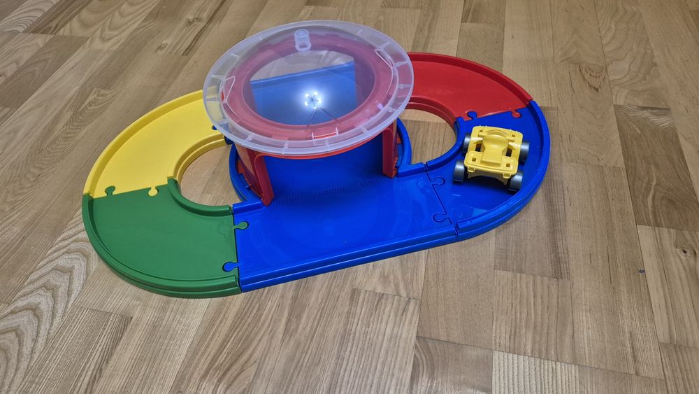 Автомобільний трек Wader Play Tracks Basic Автомийка