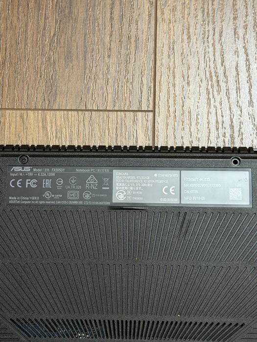 ASUS tuf gaming FX505DY