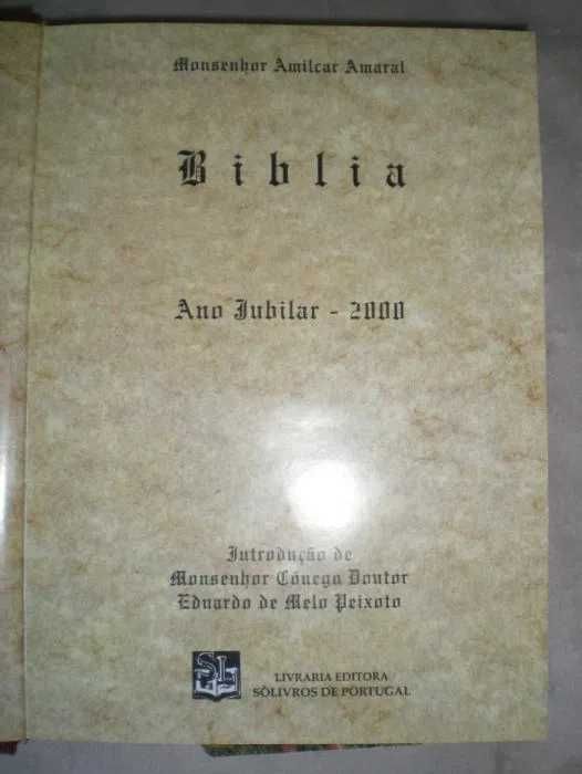 Biblia Ano Jubilar 2000, como nova