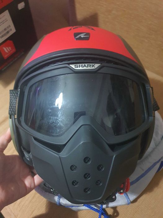 Capacete Shark Raw Soyouz tamanho L