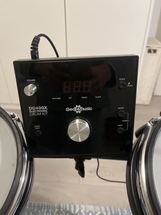 Bateria eletrica gear4music