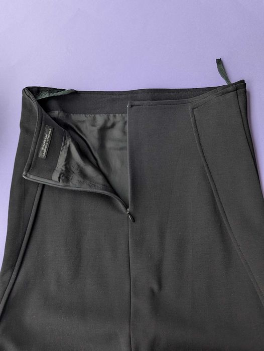 Strenesse (Gabriele Strehle) XS czarna spódnica maxi, minimalistyczna