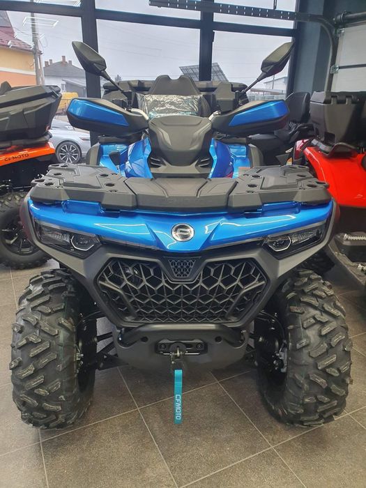 CFMOTO CFORCE 1000 Touring  Limited Royal Blue Silver  заводим мотори,
