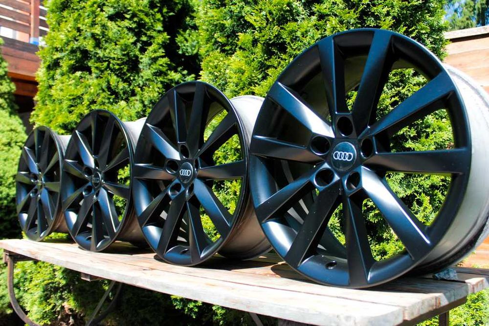 5x112 18 cali Audi A3 A4 A6 TT CZARNE jak nowe 7,5x18 ET51