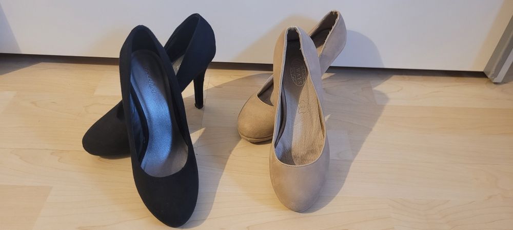 Buty czułenka szpilki 37