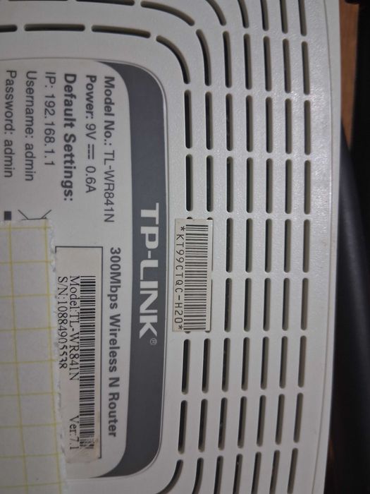 Ruter Wifi TP-Link WR841N