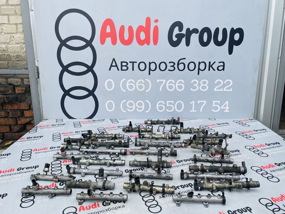 Датчик Тиску Палива Audi A6 C6 Датчик Рампи Розборка Ауді