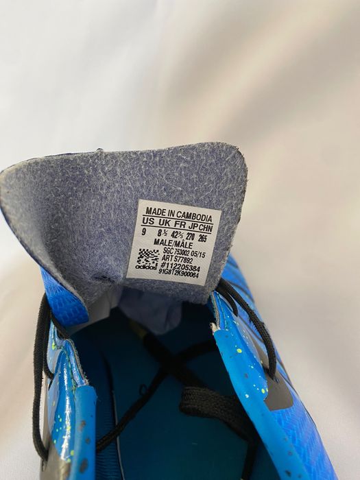 ADIDAS X Футзалки сині Розмір 42