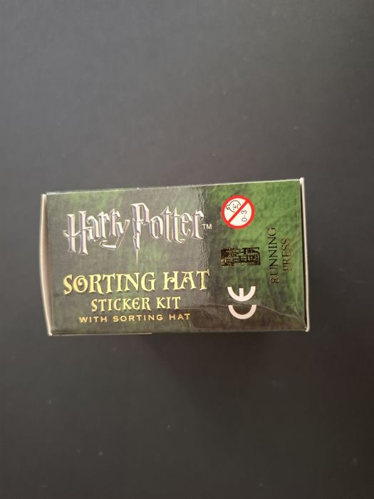 Harry Potter caixa chapéu seleccionador + autocolantes NOVO PORTES GRÁ