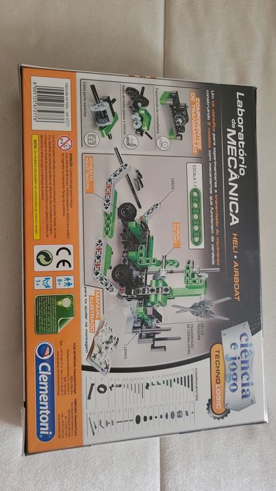 Clementoni Laboratório de Mecânica Helicóptero Aerobarco Selado Venda451078120916930561