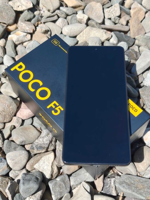 POCO F5 12/256GB Black | Stan Ekranu Igła | Oryginalna Ładowarka 67W | Pudełko