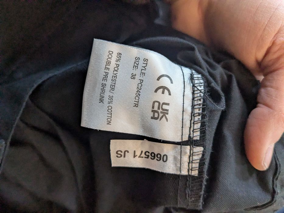 Black Knight Workwear spodnie robocze cargo rozm. 38 / M
