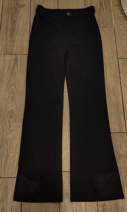 Czarne spodnie damskie