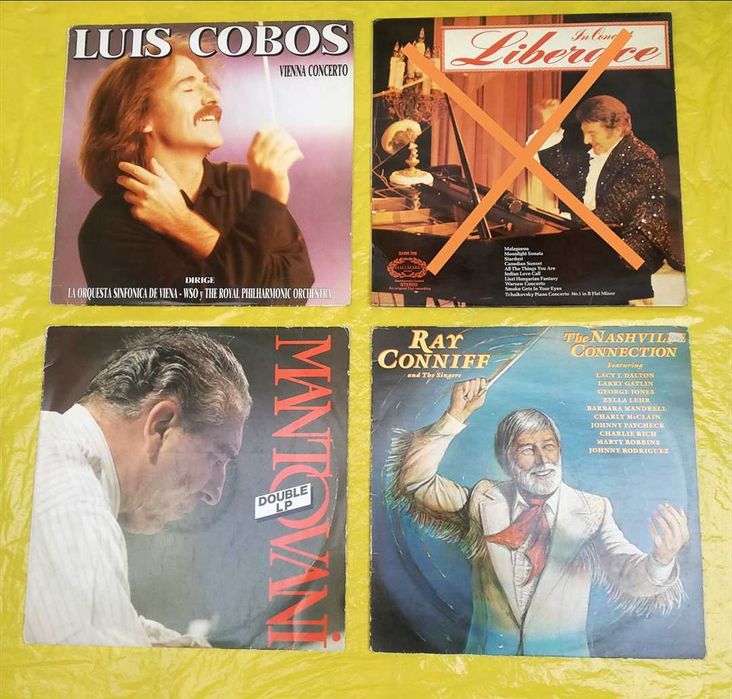 Discos Carlos do Carmo, Tom Jones, Música Clássica,..