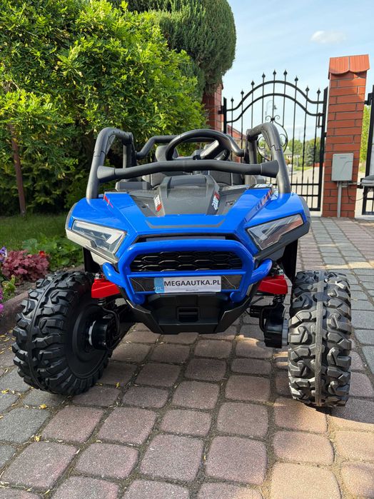 Auto Pojazd Na Akumulator 24V Buggy 4×4 KCK 4x70W MP3 LED Skóra Pilot EVA Samochód elektryczny dla dzieci