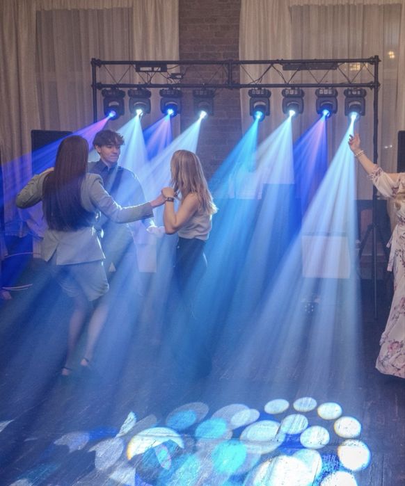 Głowy ruchome 8 szt. 150W GOBO PRISM + Case