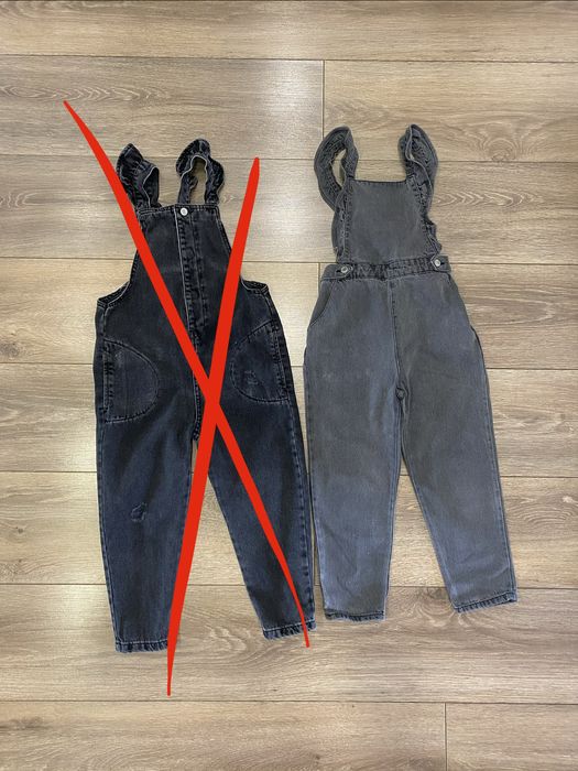 Комбінезон Zara 4-5 років, зріст 110, джинсовий