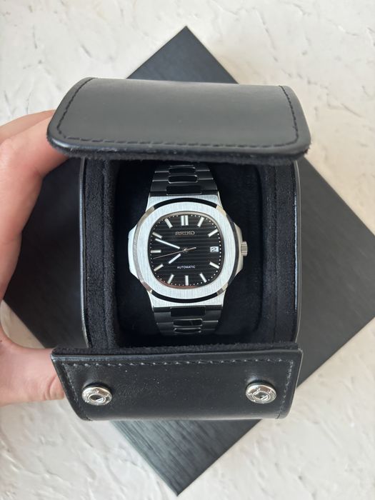 Seiko Mod Nautilus — 40 мм, Кастомний Механічний Годинник, японський NH35