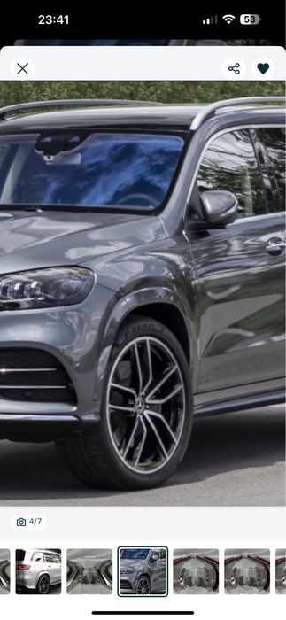 Арки для GLS AMG