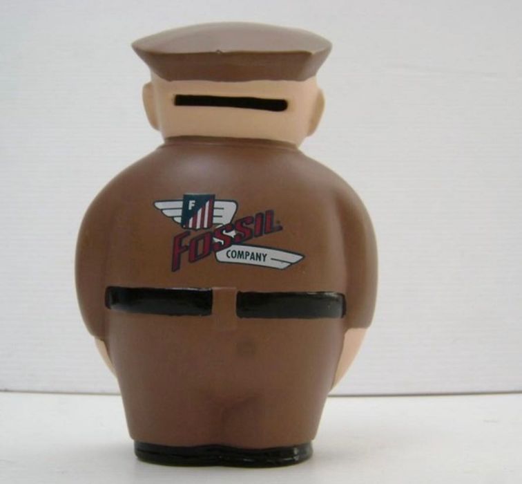 Raro mealheiro da marca de relógios Fossil