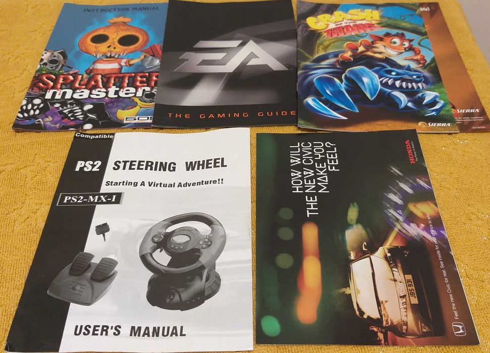 Capas Manuais PS1 + PS2 e Wii + Caixas wii com capa64739424766339122