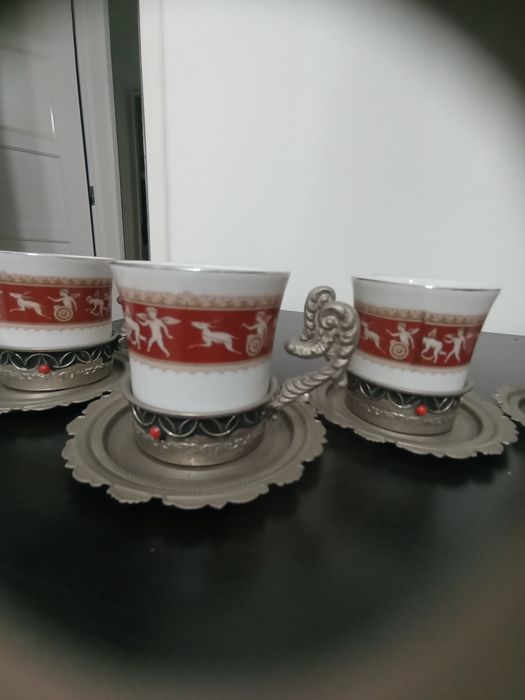Conjunto chávenas casquinha