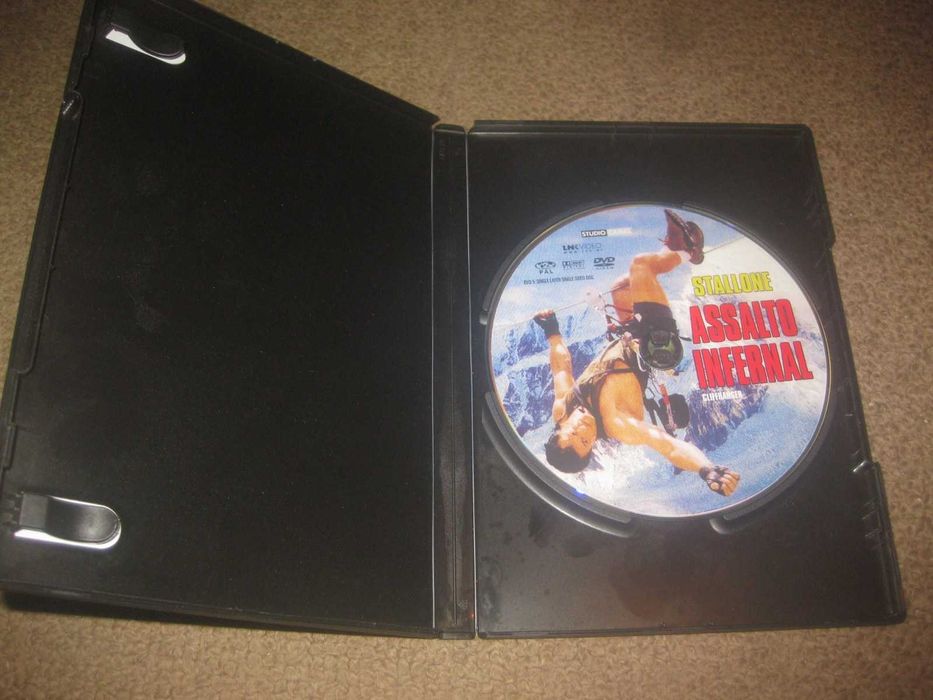 DVD "Assalto Infernal" com Sylvester Stallone