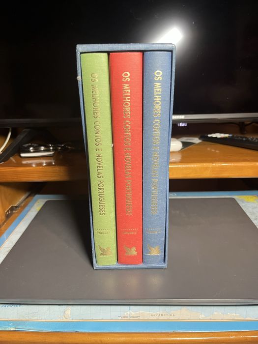 Coleção 3 Livros Os Melhores Contos e Novelas Portugueses - Vasco Graça Moura (Reader's Digest)