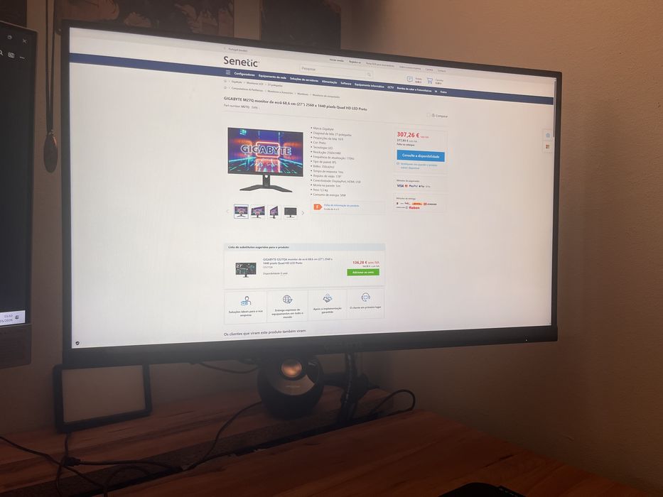 Monitor 27 polegadas Gigabyte M27Q 0,5ms497449728758917123