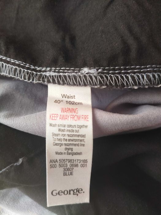 Spodenki męskie bawełniane W40- 104 w pasie