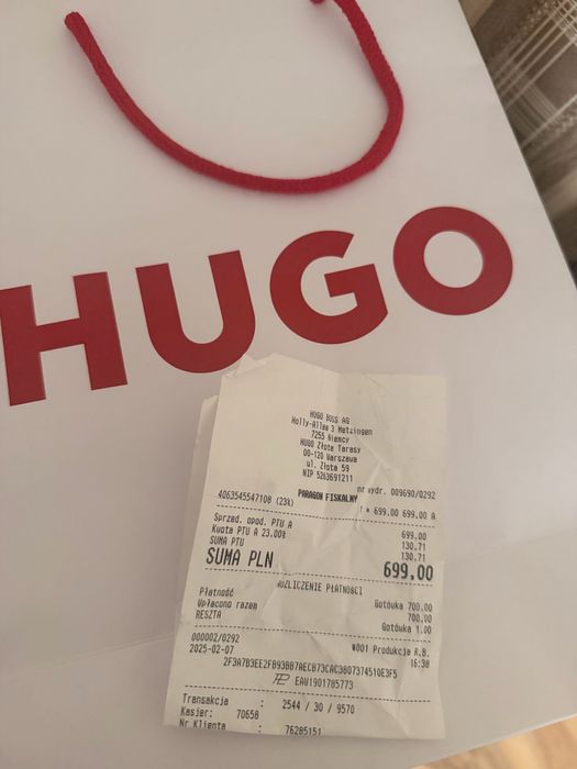 Джинсы hugo boss