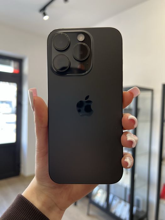 Telefon iPhone 15 PRO 256GB Czarny Apple Gwarancja iTrade