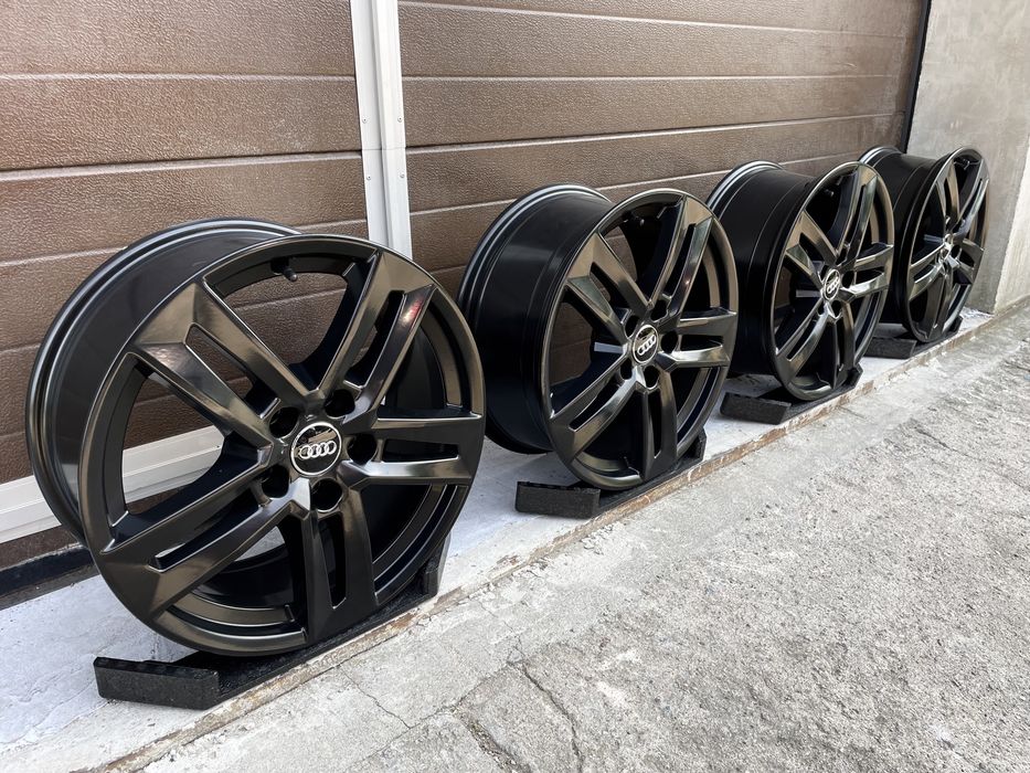 4x felgi aluminiowe 5x112 r17 et42 7J Alufelgi Oryginał Audi 17” black