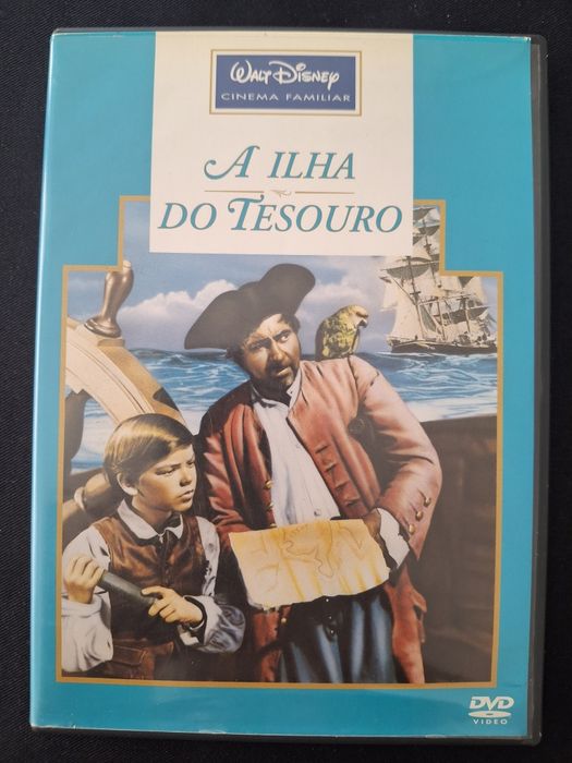 DVD A Ilha do Tesouro.