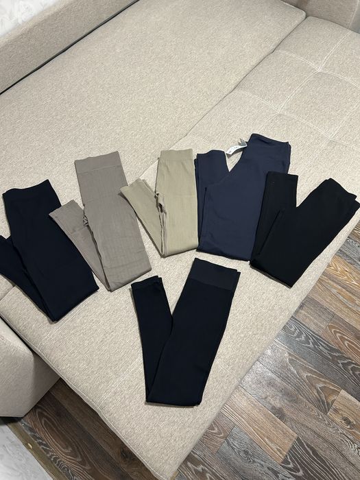 Спортивні штани, джогери, лосіни в рубчик, штани палаццо