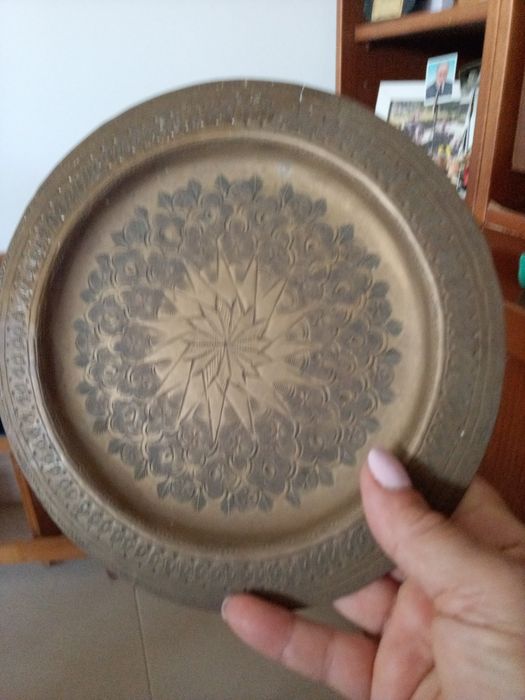 Prato metálico comprado em Tanger