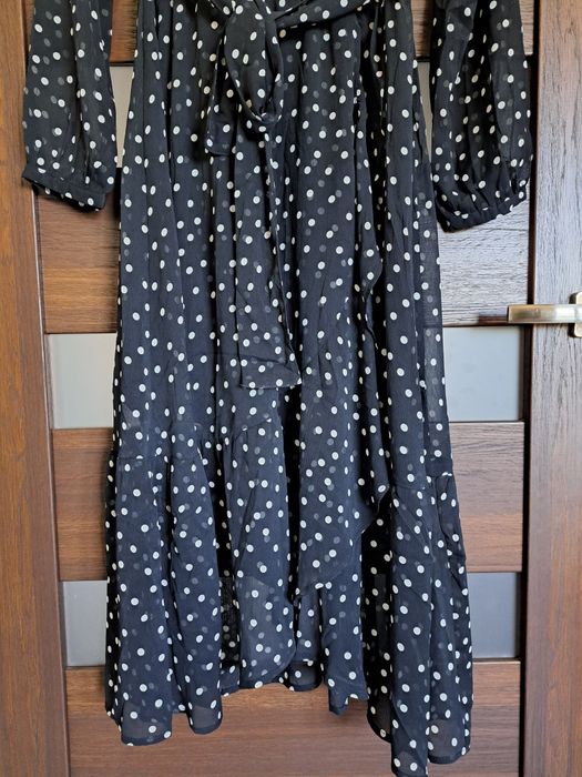 Sukienka w grochy