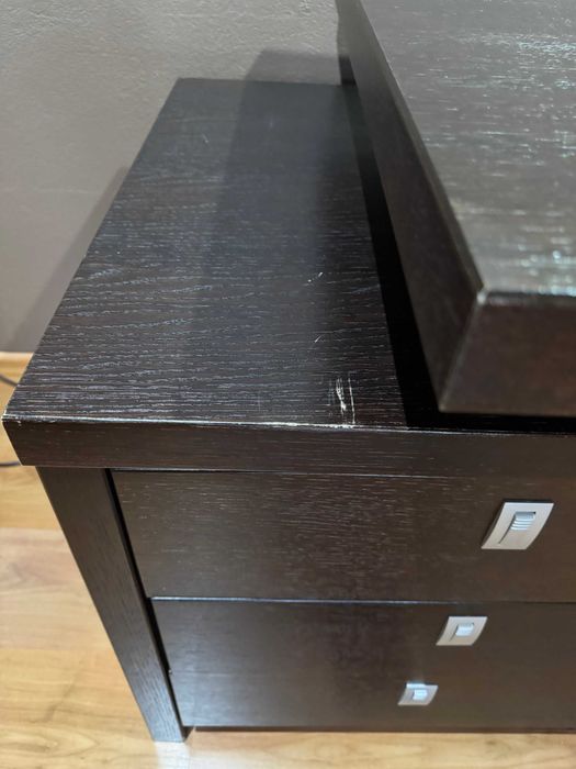 biurko drewniane duże 150x76