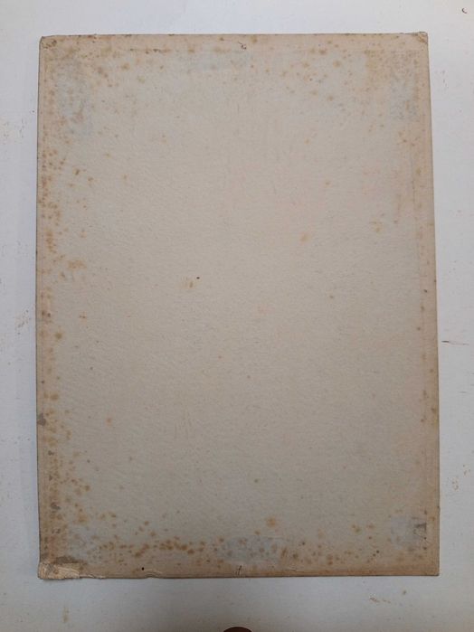 Cartaz publicitário poster cartonado ROJA anos 40 impressão litografia