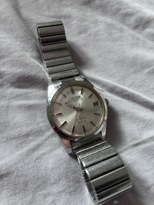 Relógio Citizen Super Crystal Date, Made in Japan (Vintage Anos 60/70)