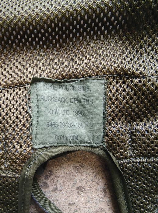 Plecak wojskowy DPM Szelki + Kieszeń + troki - YOKE POUCH RUCKSACK DPM