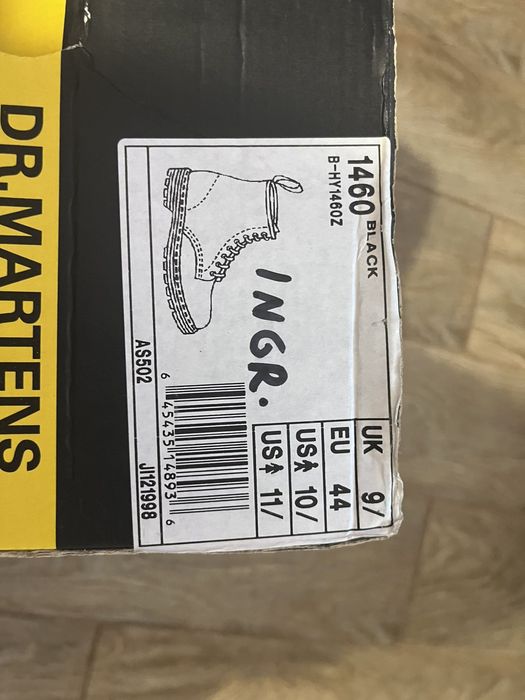 Dr.Martens черевики 44 розмір