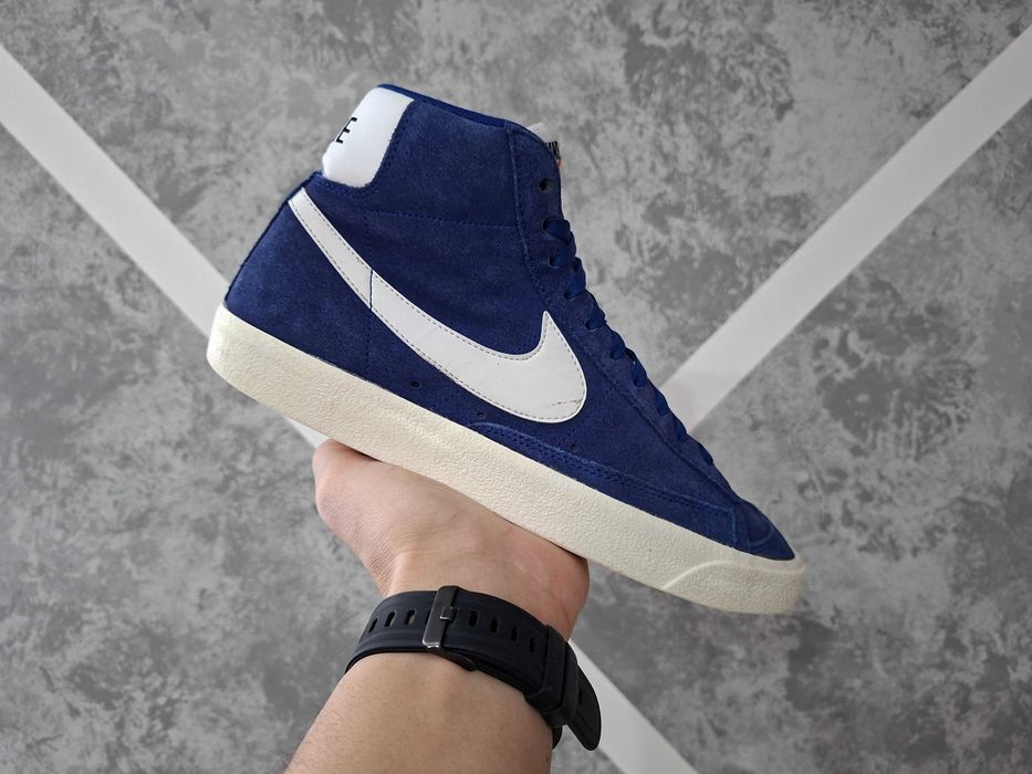Кросівки чоловічі Nike Blazer Mid 77 Suede Deep