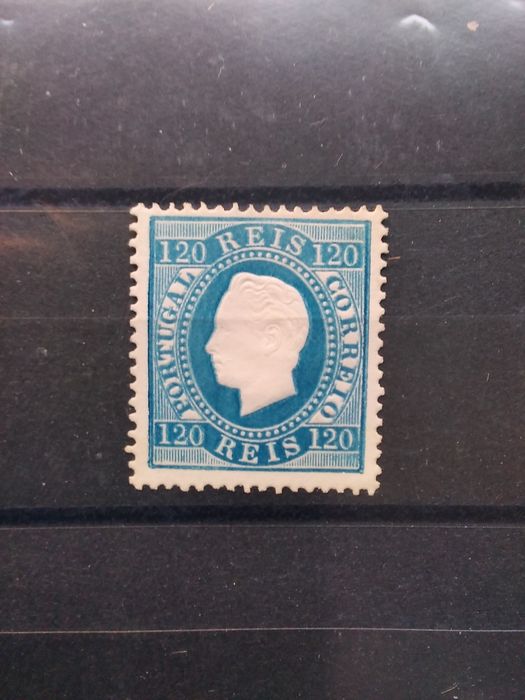 1870/76 Selos Da Série D° Luís I Fita Direita MLH (0)