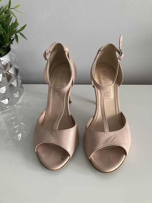 Sandały skórzane, sandałki Sergio Bardi