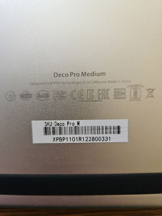 Графічний планшет XP-Pen Deco Pro M