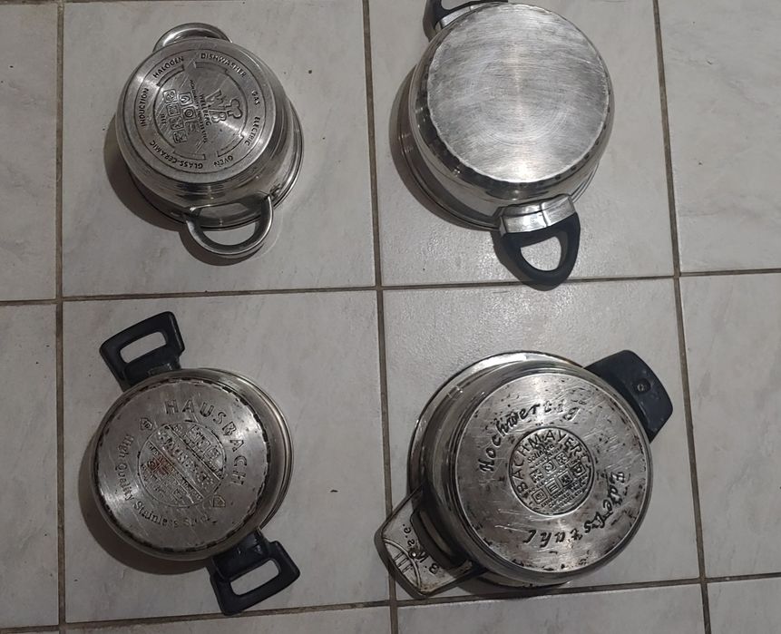 Кастрюлі нержавійки